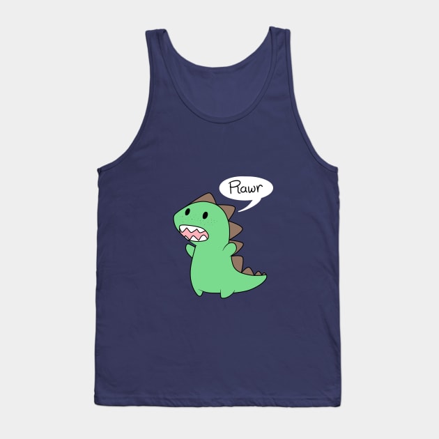 Rawr Tank Top by NivRyo